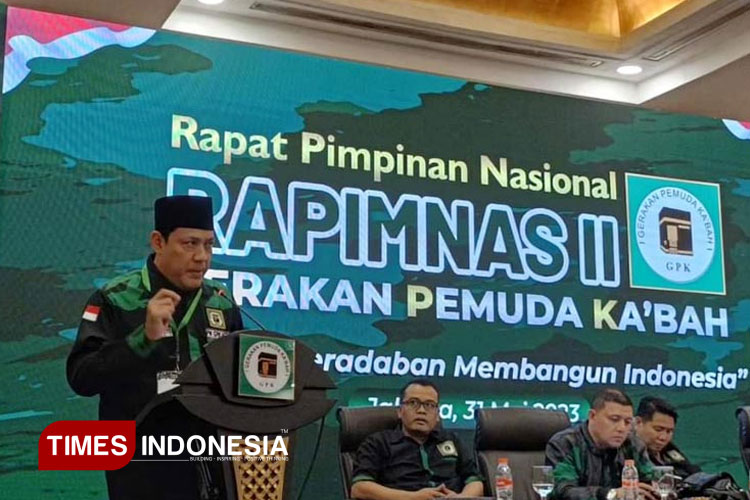 Ketua GPK (Gerakan Pemuda Ka'bah) Jawa Timur H Mujtahidur Ridho Atau Gus Edo. (FOTO: Rohmadi/TIMES Indonesia)