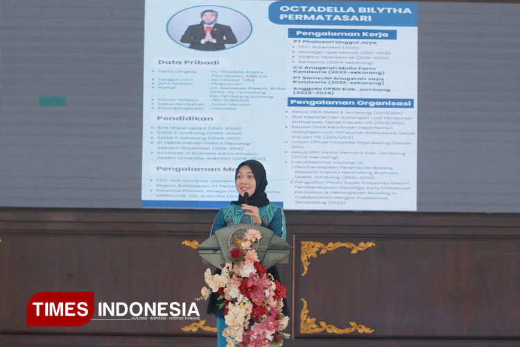 Anggota DPRD Jombang Octadella Bilytha Dorong Sinergi Apoteker dan Pemda Wujudkan SDGs