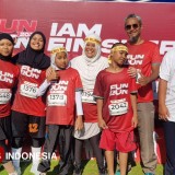 Kisah Haula, Siswa SD Tunanetra yang Mampu Berlari 5 Km di TIMES Indonesia Fun Run 2025