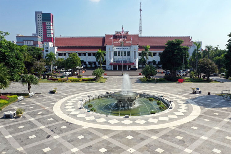Balai kota Surabaya. (Foto: Dinkominfo Surabaya)