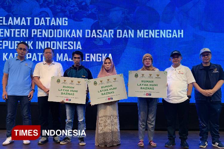 BAZNAS RI Hadirkan Cahaya Harapan, 10 Keluarga Majalengka Miliki Rumah Layak Huni