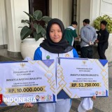 Terima Bonus, Pemecah Rekor Akuatik di Porprov Jatim 2025 Ingin Bangun Rumah
