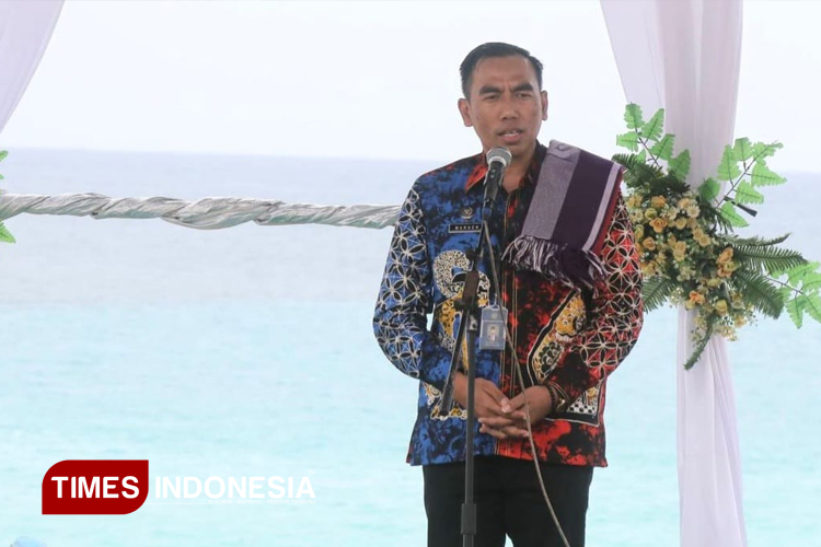 Plt. Direktur Utama Badan Pelaksana Otorita Labuan Bajo Flores (BPOLBF) yang juga Asisten Deputi Pengembangan Destinasi Pariwisata Kemenparekraf, Dwi Marhen Yono, S.STP. M.Si. (Foto; Syamsul Arifin/TIMES Indonesia).