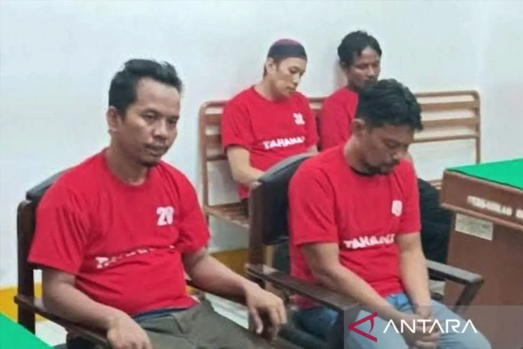 Vonis Mati Emat Terdakwa 40 Kg Sabu Dikuatkan Pengadilan Tinggi Medan