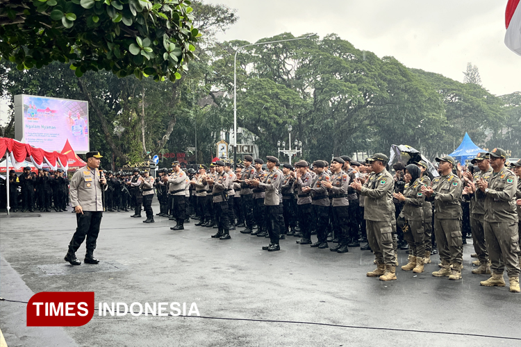 Ribuan Warga Dilibatkan, Polresta Malang Kota Mantapkan Sinergi Jogo Malang Aman