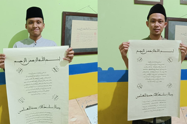 Santri Denanyar Jombang Ukir Prestasi di Kanada, Khat Maghribi Jadi Jalan Menuju Dunia