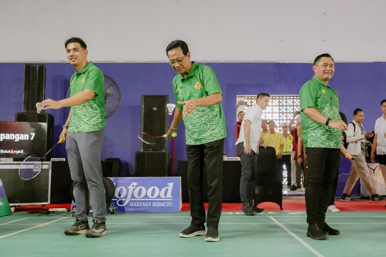 Sebanyak 2.143 atlet bulutangkis ikut meramaikan Piala Raja HB X 2025. (FOTO: Soni H/TIMES Indonesia)