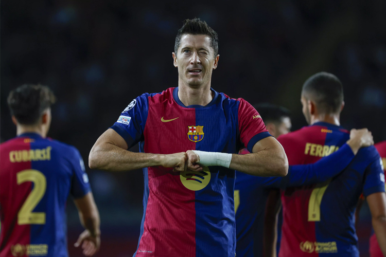 Robert Lewandowski akan memimpin pasukan Barcelona saat menjamu Paris Saint Germain di pekan kedua Liga Champions 2025.