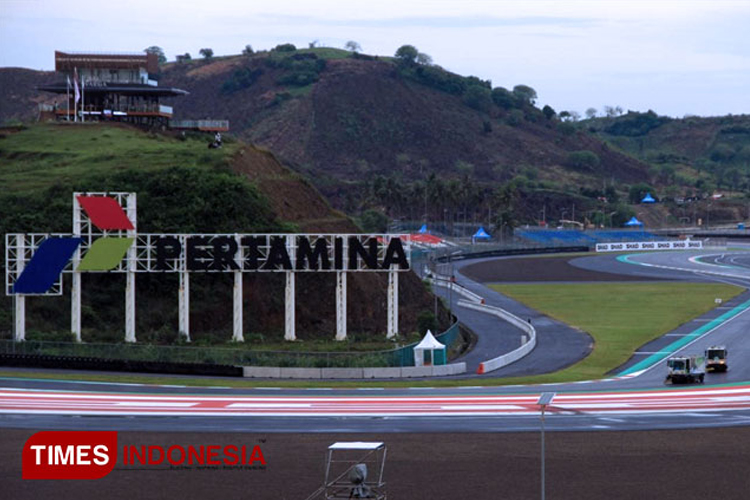 Sirkuit Mandalika di Lombok Tengah, Provinsi Nusa Tenggara Barat siap menggelar MotoGP Mandalika 2025.(FOTO: Dok. TIMES Indonesia)