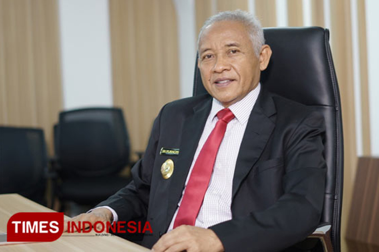 Kejari Sleman menetapkan Mantan Bupati Sleman Sri Purnomo jadi tersangka Kasus Hibah Pariwisata. (FOTO: Dok. TIMES Indonesia)