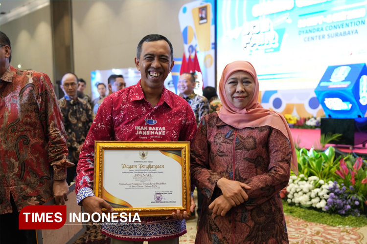 Pekerjakan Penyandang Disabilitas, Janenake Pacitan Raih Penghargaan Gubernur Jatim