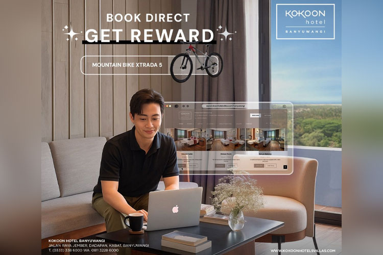 Menginap di Kokoon Hotel Banyuwangi Dapat Hadiah Sepeda Gunung