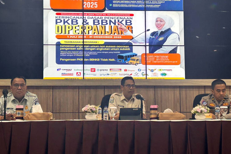 Bapenda Jatim Imbau Masyarakat Manfaatkan Program Pembebasan Pajak Kendaraan Bermotor Oktober 2025