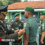 Puluhan Prajurit Kodim 0617 Majalengka Naik Pangkat, Dandim Tekankan Dedikasi