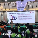 Ojol dan Kelompok Rentan di Mojokerto Teredukasi Bantuan Hidup Dasar