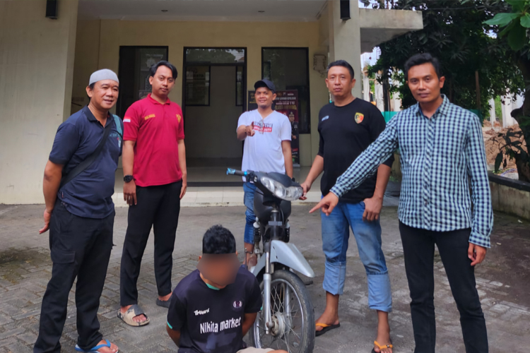 Kurang dari 24 Jam Polisi Bekuk Pelaku Curanmor di Banyuwangi