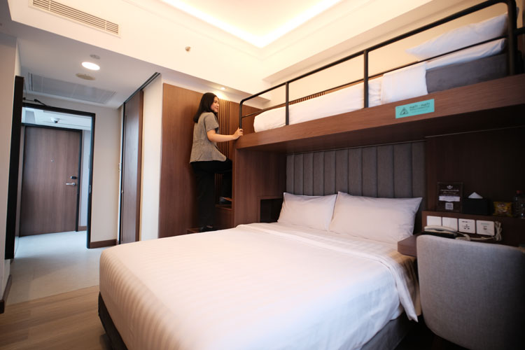 Deka Hotel Surabaya Rilis Tipe Kamar Bunk Bed, Tawarkan Pengalaman Menginap Modern dan Nyaman