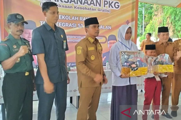 Dokumen pembukaan Sekolah Rakyat di Kabupaten Bangkalan, Jawa Timur. (FOTO: ANTARA/HO-Pemkab Bangkalan)