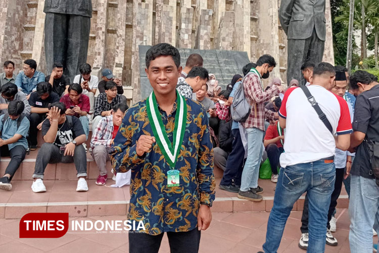 Kepala Bidang Humas PP KAMMI, Herianto mengklarifikasi beredarnya informasi permintaan maaf notaris terkait SK Kemenkum RI.(FOTO: Humas KAMMI for TIMES Indonesia)