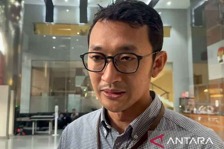 Juru Bicara Komisi Pemberantasan Korupsi Budi Prasetyo memberikan keterangan di Gedung Merah Putih KPK, Jakarta, Kamis (4/9/2025). ANTARA