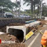 Musim Hujan, PU SDA Jatim Percepat Pengerjaan Drainase Suhat