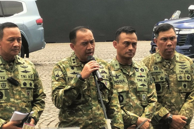 Kapuspen: Gladi Bersih HUT TNI Lancar dan Sesuai Rencana