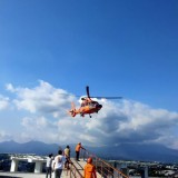 Basarnas Terjunkan Helikopter Selamatkan Pembalap Moto2 di Mandalika
