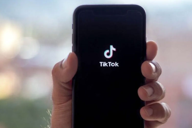 Ilustrasi - Tik Tok di screen image smartphone. (Foto: ANTARA)
