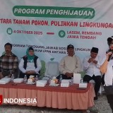 Lasem Menghijau, Cara Anggota DPR RI Evita Nursanty Reses dengan Tanam Pohon