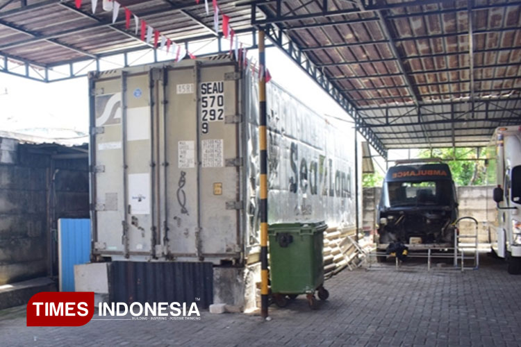 Mengenal Container Cold Storage RS Bhayangkara, Ruang Penyimpanan Jenazah Korban Ponpes Al Khoziny