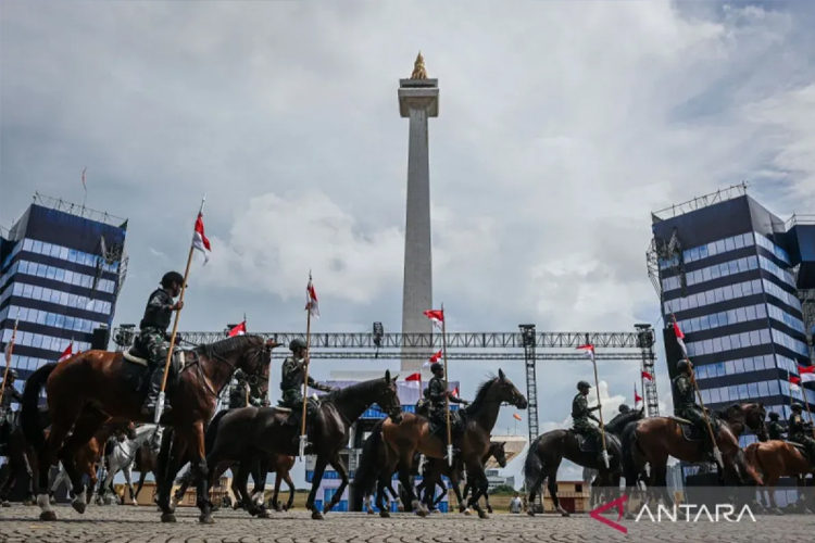 Monas Ditutup Sementara Saat Peringatan HUT ke-80 TNI, Atraksi Alutsista Siap Ditampilkan