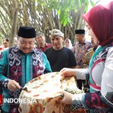 Bupati Jombang Warsubi Gaungkan Semangat Pelestarian Budaya Lewat Wastra Alami dan Jombang Fest 2025