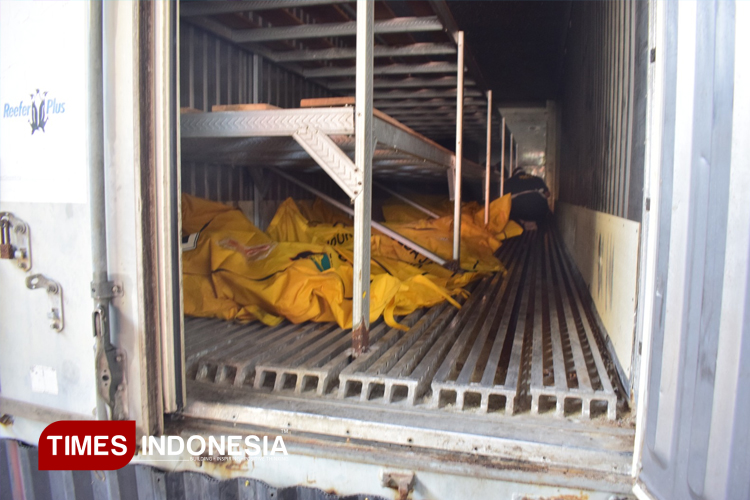 9 Jenazah Korban Ponpes Al Khoziny Masuk Cold Storage oleh Tim Forensik