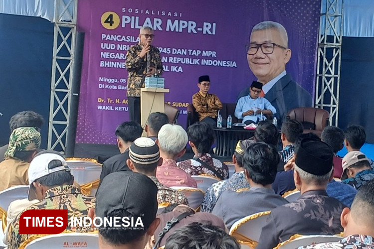 Agun Gunandjar Sudarsa Tekankan Pentingnya Empat Pilar Kebangsaan sebagai Solusi Persoalan Bangsa