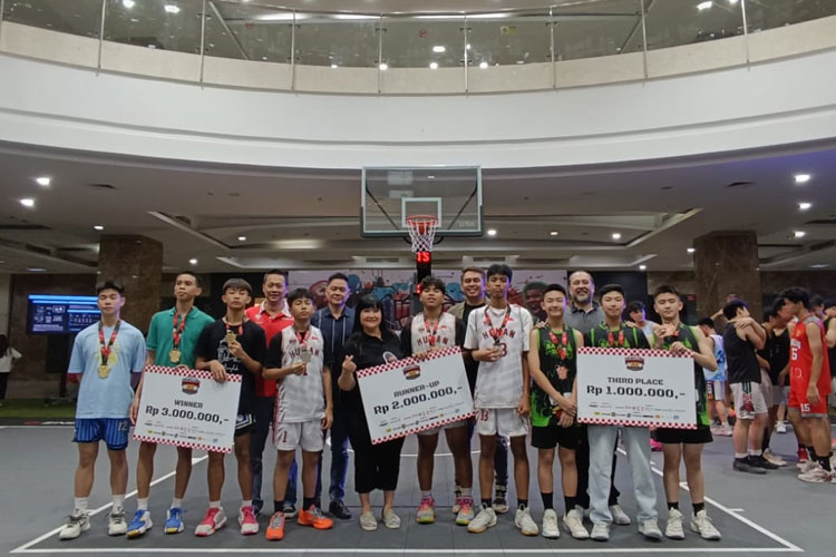 Closing event Impact 3x3 Challenge 2025 di CITO Mall Surabaya, Minggu (5/10/2025) (FOTO: Positive Impact Management for TIMES Indonesia)