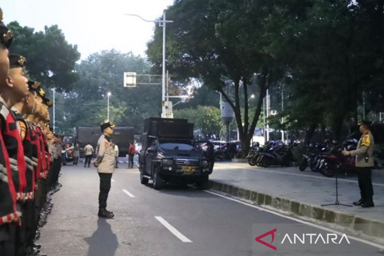 Amankan Puncak HUT ke-80 TNI di Monas, Polisi Kerahkan 1.587 Personel Gabungan