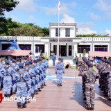 HUT ke-80 TNI di Morotai, Prajurit Senantiasa Waspada dan Tetap Dekat dengan Rakyat