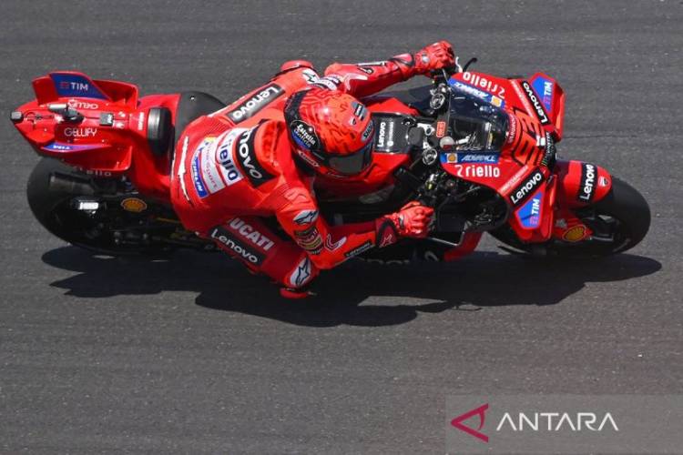 Marc Marquez Kemungkinan Alami Patah Tulang Bahu Usai Jatuh di MotoGP Mandalika