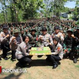 Soliditas Tanpa Batas, Polres Magetan Beri Kejutan Spesial di Momen HUT ke-80 TNI