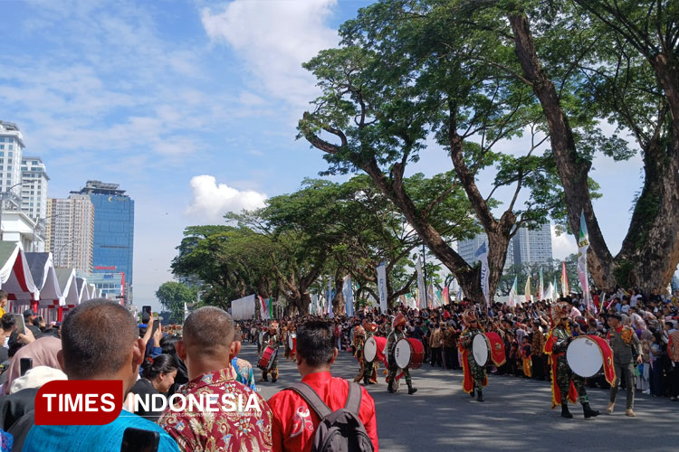Meriahnya HUT ke-80 TNI di Medan, UMKM dan CFD Ramaikan Lapangan Merdeka