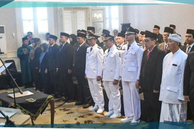 Minta Layanan Cepat dan Responsif, Puluhan Pejabat Cianjur Resmi Dilantik
