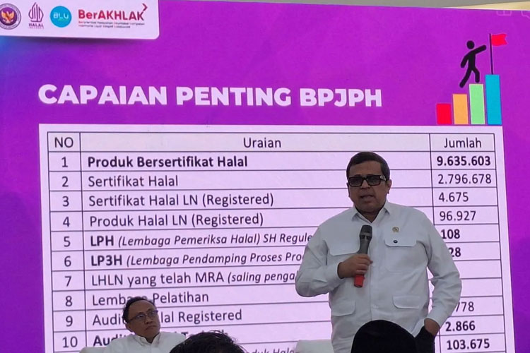 BPJPH Prioritaskan Sertifikasi Halal untuk Kepala Dapur Program Makan Bergizi Gratis