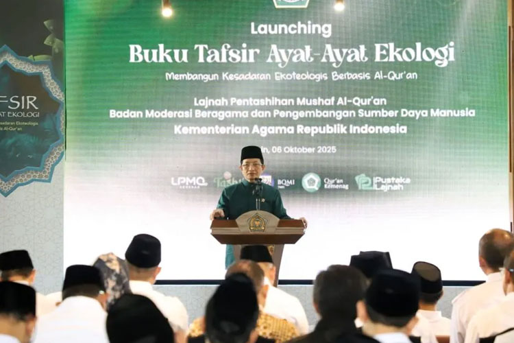 Kemenag Luncurkan Tafsir Ayat-Ayat Ekologi, Tegaskan Kesucian Alam dalam Pandangan Al Quran