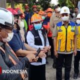 Menteri PU Tinjau Lokasi Ambruknya Mushala Ponpes Al Khoziny Sidoarjo