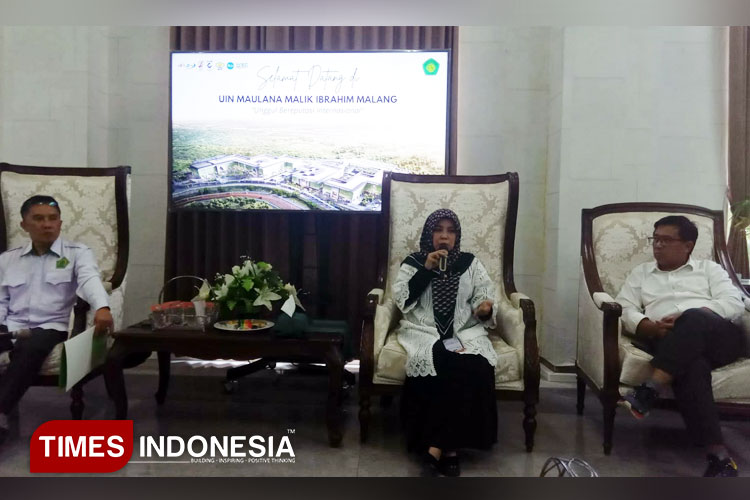 Rektor UIN Maliki Malang, Prof. Dr. Hj. Ilfi Nur Diana, S.Ag., M.Pd. (foto: TIMES Indonesia)