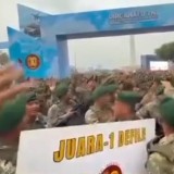 Kostrad Raih Juara Terbaik Defile HUT ke-80 TNI, Yonif 323/Buaya Putih Ikut Meriahkan Acara di Monas