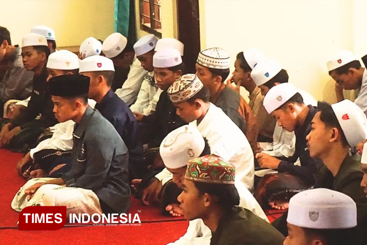 Para penghafal Alquran saat mengikuti seleksi Huffadz Pemkab Bondowoso (FOTO: Moh Bahri/TIMES Indonesia)