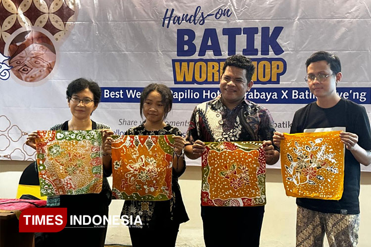 Gandeng Batik Teyeng, Best Western Papilio Surabaya Edukasi Warga Lewat Workshop