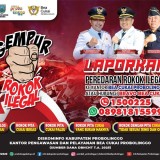 Gempur Rokok Ilegal, Pemkab dan Bea Cukai Probolinggo Ajak Warga Ikut Mengawasi