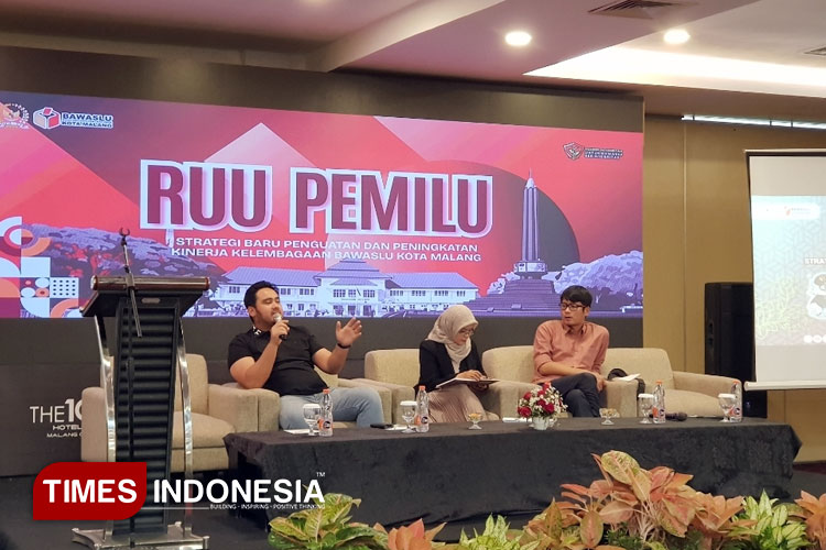 Bawaslu Kota Malang Bahas RUU Pemilu untuk Penguatan Kelembagaan